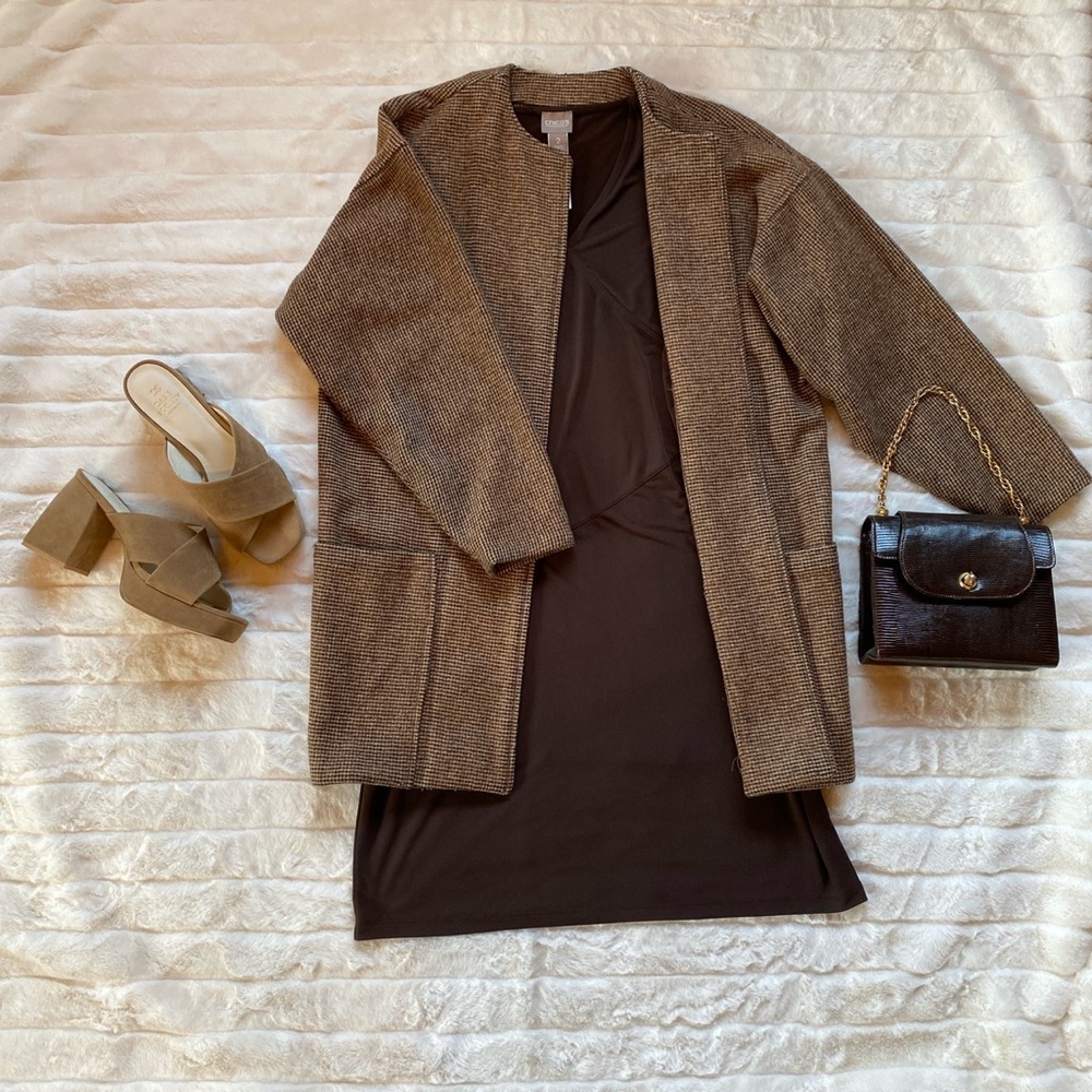 Brown Y2K dress